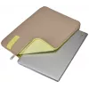 Funda sleeve Case Logic Reflect REFPC-113 Plaza Taupe/Sun-Lime 33,8 cm (13,3