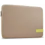 Funda sleeve Case Logic Reflect REFPC-116 Plaza Taupe/Sun-Lime 39,6 cm (15,6