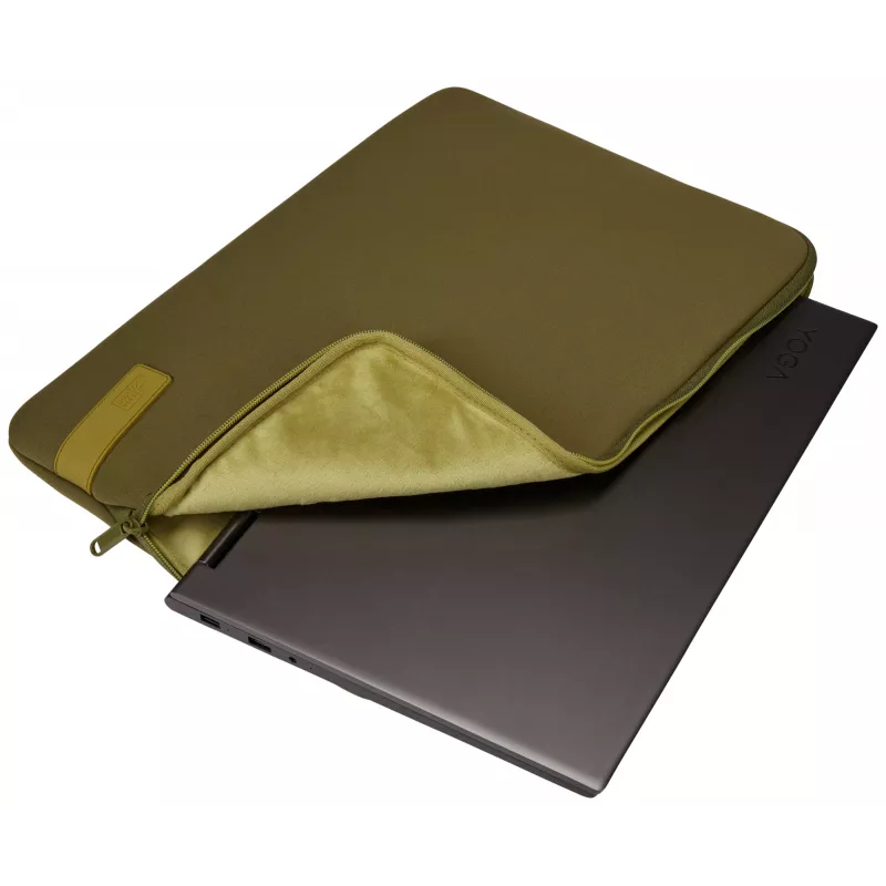 Funda sleeve Case Logic Reflect REFPC-116 Capulet Olive/Green Olive 39,6 cm (15,6