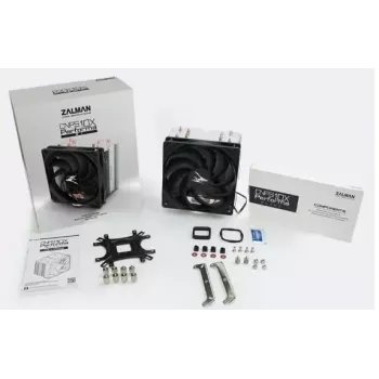 Disipador de CPU ZALMAN CNPS10X PERFORMA ST con ventilador de 120 mm y 4 heatpipes