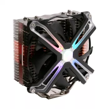 Sistema de refrigeración Zalman CNPS17X disipador de CPU 14 cm negro, gris