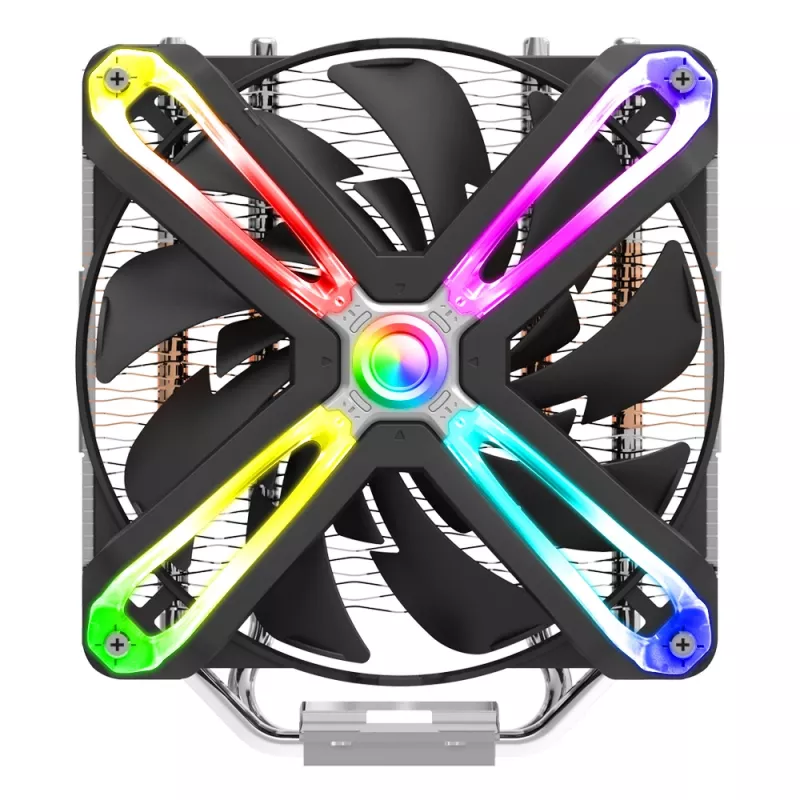 Sistema de refrigeración Zalman CNPS17X disipador de CPU 14 cm negro, gris