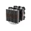 Sistema de refrigeración Zalman CNPS20X disipador de CPU 14 cm aluminio, negro