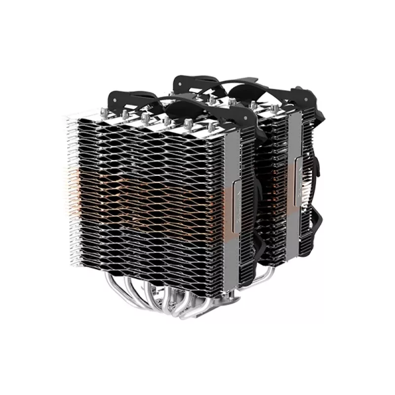 Sistema de refrigeración Zalman CNPS20X disipador de CPU 14 cm aluminio, negro