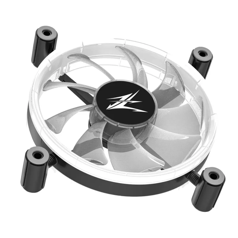 Sistema de refrigeración Zalman ZM-LF120 ventilador para caja de PC 12 cm negro, blanco