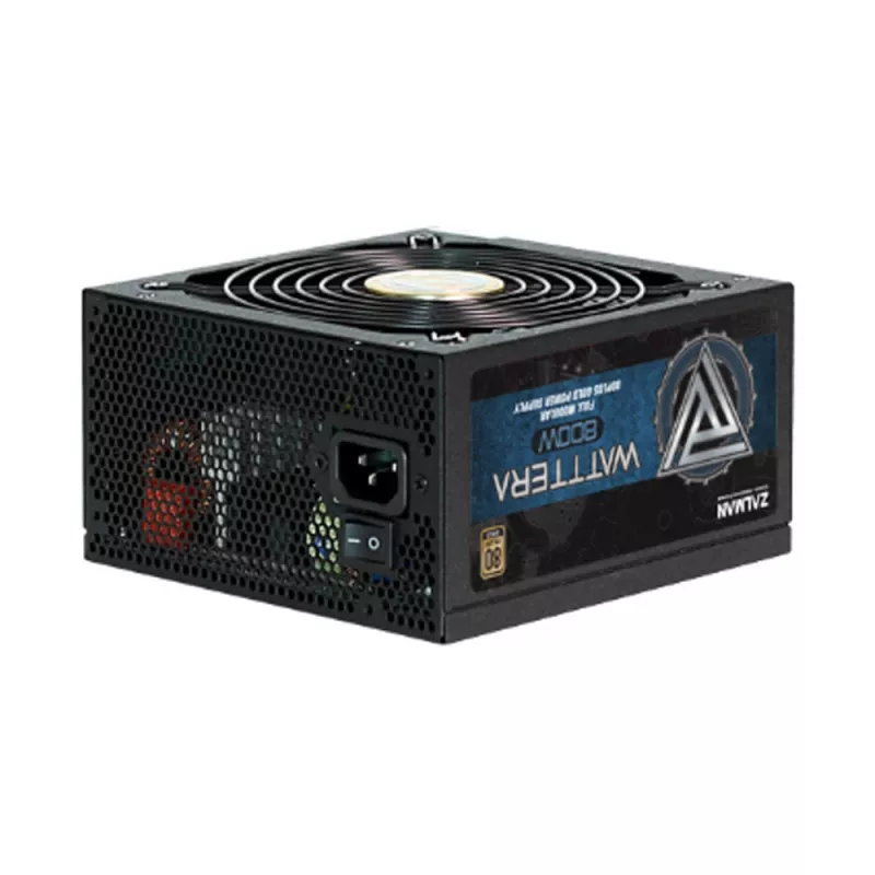 Fuente de alimentación Zalman ZM800-EBTII 800 W 24-pol ATX ATX negro