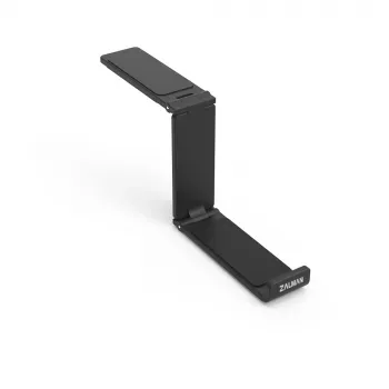 Soporte para auriculares Zalman ZM-FH10 BK aluminio goma acero negro