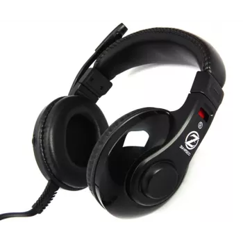 Auriculares Zalman ZM-HPS200 con cable diadema gaming negros