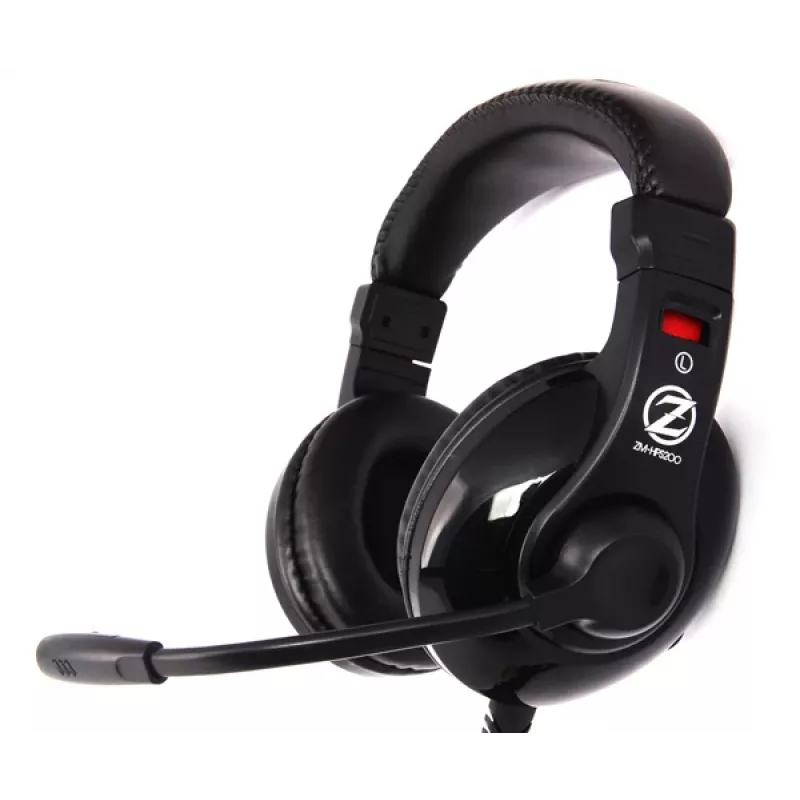 Auriculares Zalman ZM-HPS200 con cable diadema gaming negros