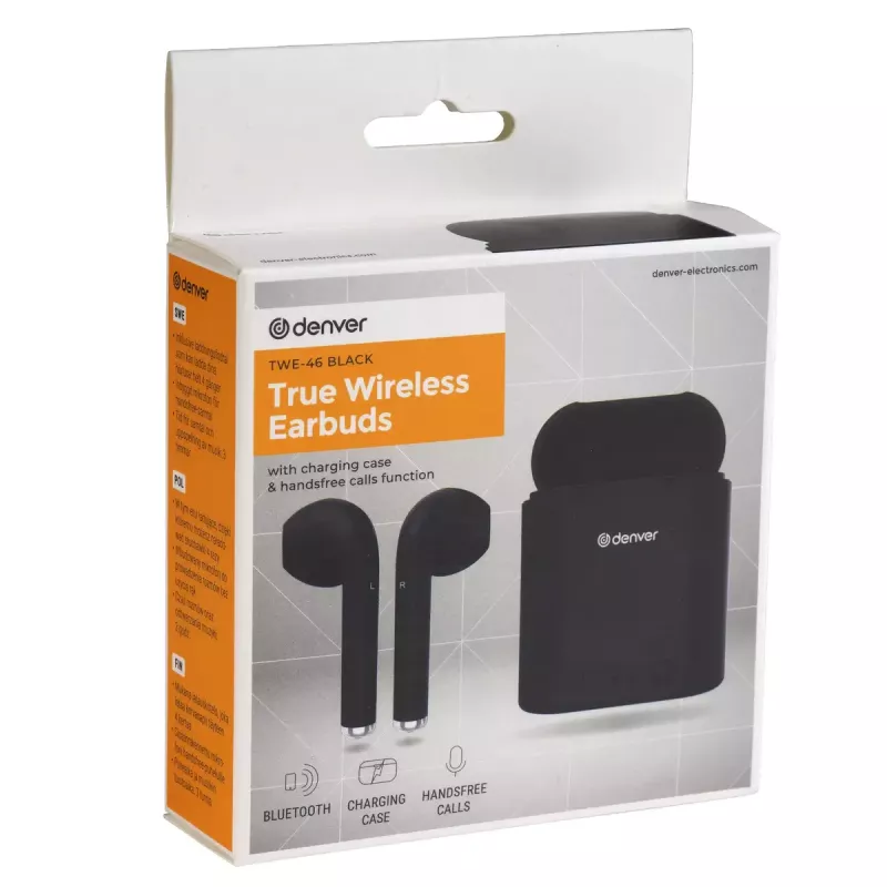 Auriculares Denver TWE-46 negros