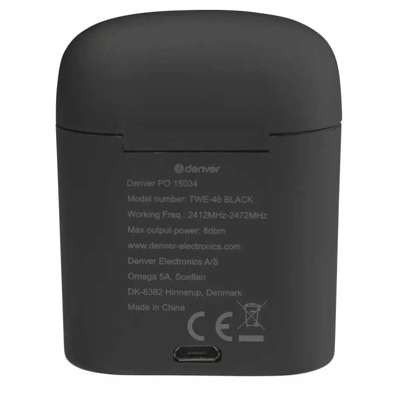 Auriculares Denver TWE-46 negros