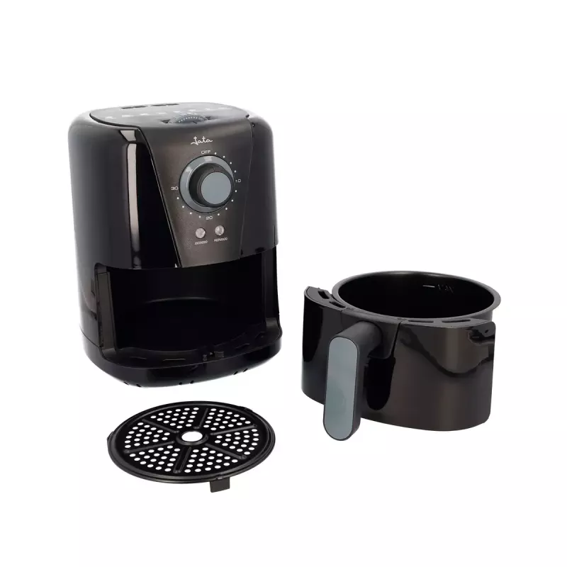 Freidora de aire JATA JEFR1221 Single 1,5 l 1000 W negra