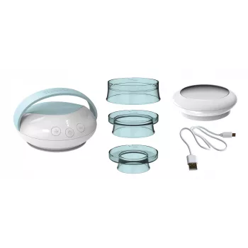 Masajeador de piernas HoMedics Smoothee IR blanco 4 cabezales a pilas