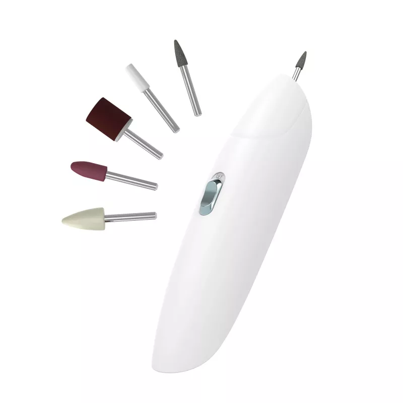 Set de manicura/pedicura eléctrico HoMedics 5 en 1 5 accesorios pilas plástico