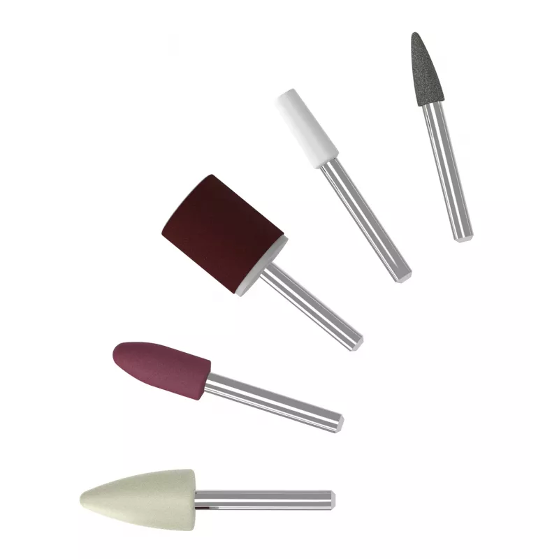 Set de manicura/pedicura eléctrico HoMedics 5 en 1 5 accesorios pilas plástico