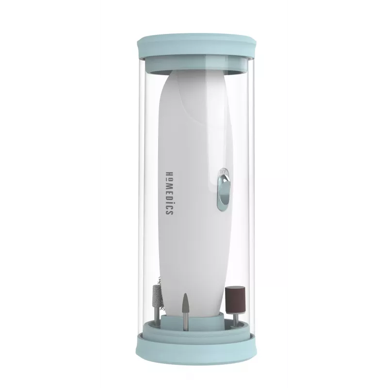 Set de manicura/pedicura eléctrico HoMedics 5 en 1 5 accesorios pilas plástico