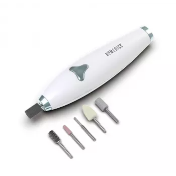 Set de manicura/pedicura eléctrico HoMedics Luxury 6 en 1 6 accesorios pilas plástico