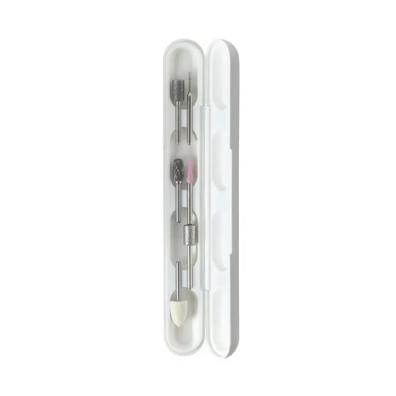 Set de manicura/pedicura eléctrico HoMedics Luxury 6 en 1 6 accesorios pilas plástico