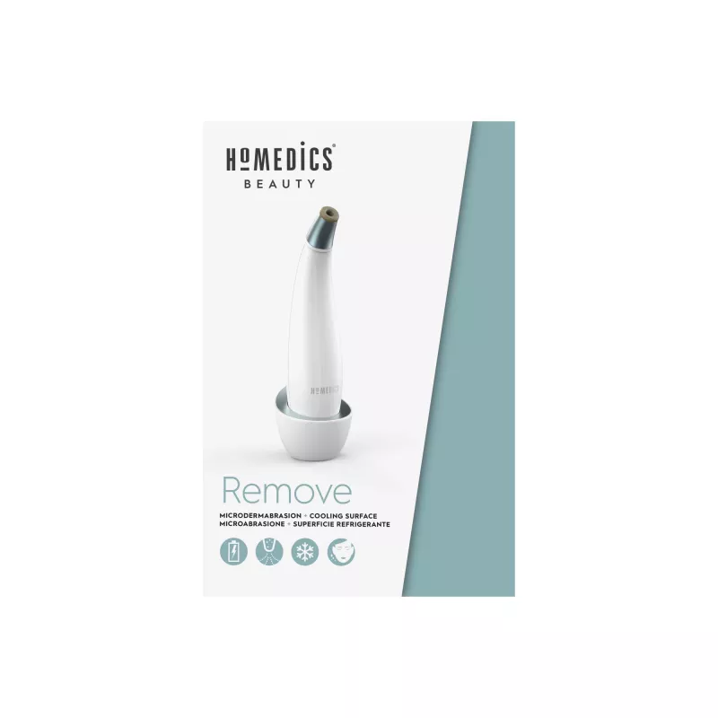Aparato de cuidado de la piel HoMedics MD-1000-EU2 microdermoabrasión por vacío blanca