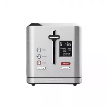 Tostadora Gastroback Design Digital 2S 2 rebanadas 950 W acero inoxidable