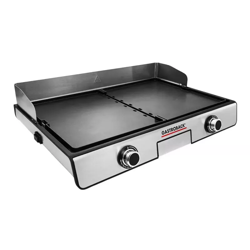 Parrilla de contacto Gastroback Design Plancha & BBQ 2000 W acero inoxidable