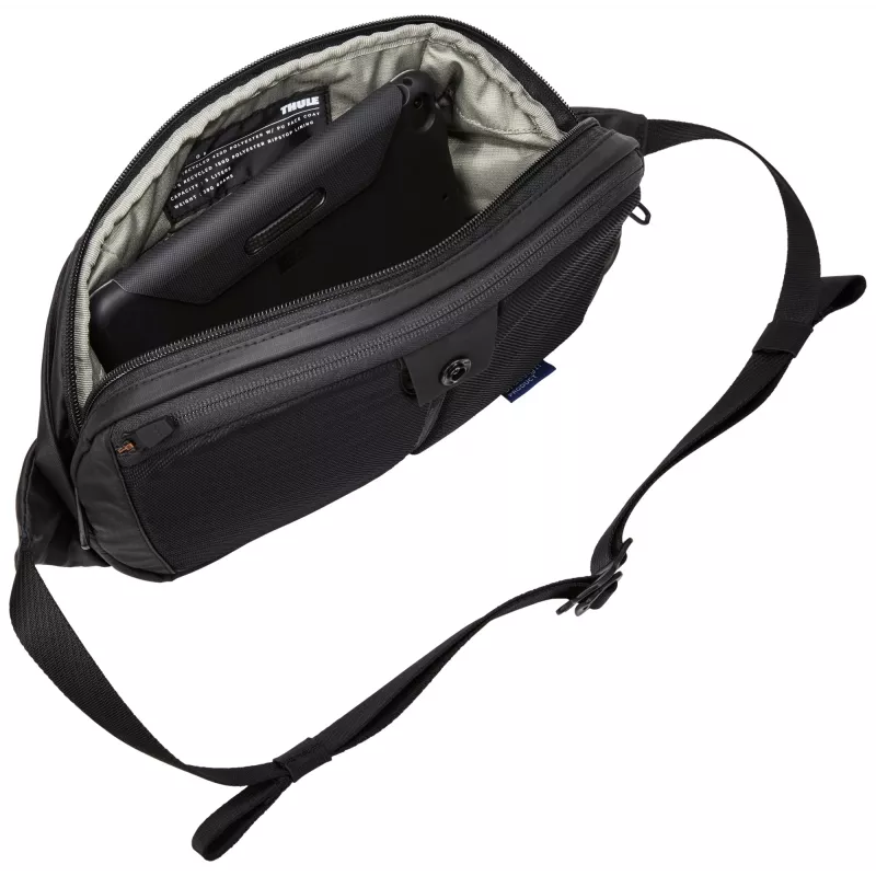 Thule Tact TACTWP05 - Bandolera negra de poliéster niño