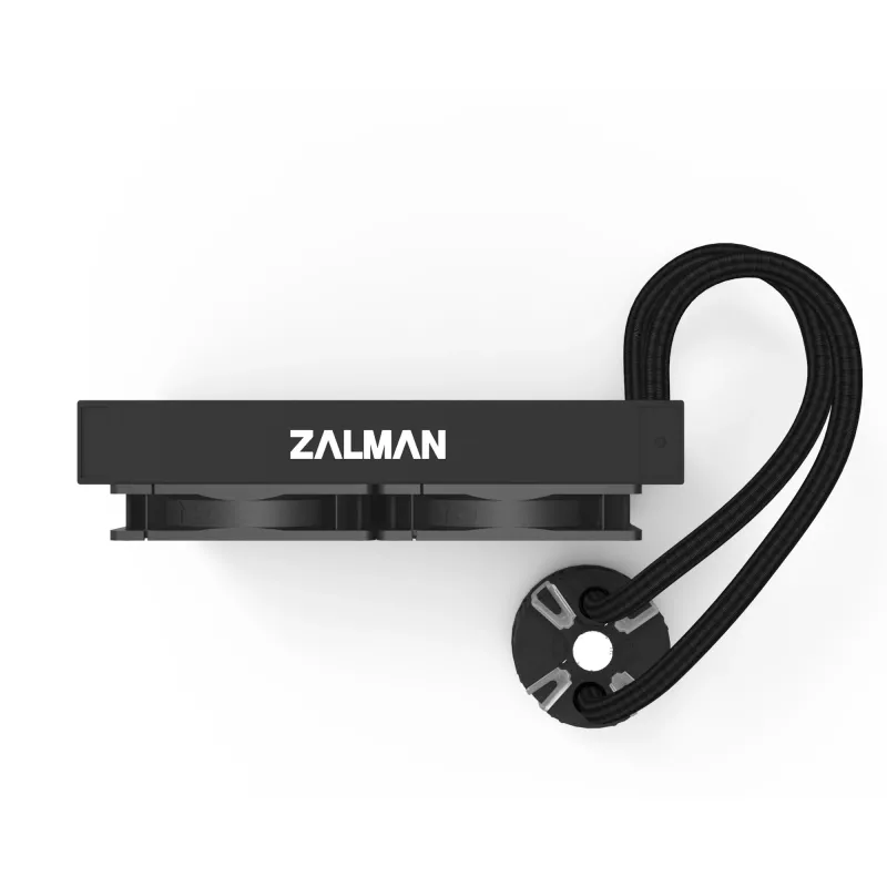Zalman Reserator5 Z24 refrigeración líquida todo en uno para CPU, 2 ventiladores PWM de 120 mm, LGA1700/AM4, negra