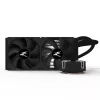 Zalman Reserator5 Z24 refrigeración líquida todo en uno para CPU, 2 ventiladores PWM de 120 mm, LGA1700/AM4, negra