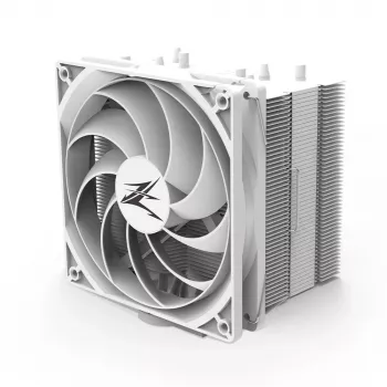 Zalman CNPS10X PERFORMA White Disipador de CPU de alto rendimiento con recubrimiento blanco, 180 W TDP, 135 mm EBR disipador de aire para procesador 13,5 cm
