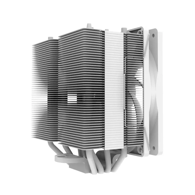 Zalman CNPS10X PERFORMA White Disipador de CPU de alto rendimiento con recubrimiento blanco, 180 W TDP, 135 mm EBR disipador de aire para procesador 13,5 cm