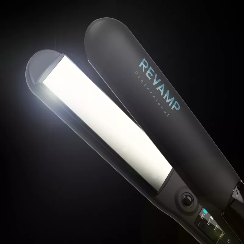 Plancha de pelo Revamp Progloss Steamcare ST-1600-EU Vapor Negra 3 m