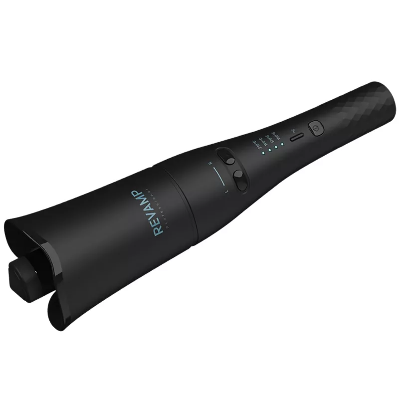 Revamp Progloss Hollywood Curl Rizador automático Warm Negro 3 m
