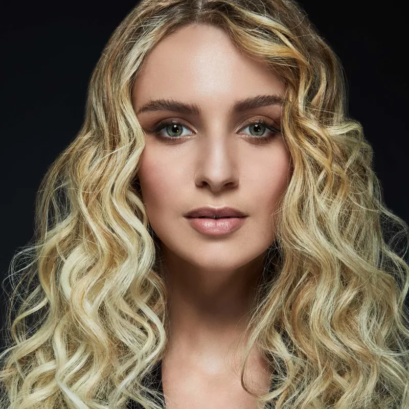 Revamp Progloss Hollywood Curl Rizador automático Warm Negro 3 m