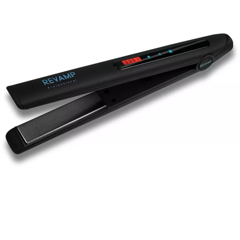 Revamp Progloss Touch Digital Plancha de pelo Warm Negra 3 m