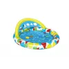 Bestway 52378 Splash & Learn piscina infantil con toldo, 45 l, 117 x 120 x 117 cm