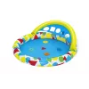 Bestway 52378 Splash & Learn piscina infantil con toldo, 45 l, 117 x 120 x 117 cm
