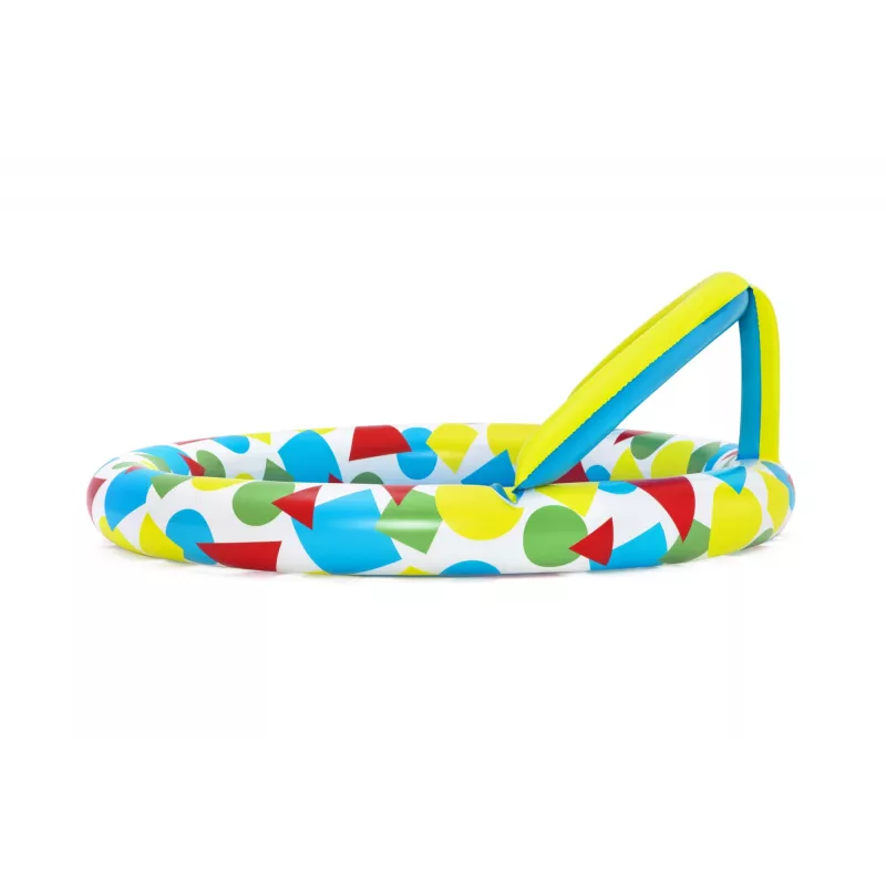 Bestway 52378 Splash & Learn piscina infantil con toldo, 45 l, 117 x 120 x 117 cm
