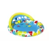 Bestway 52378 Splash & Learn piscina infantil con toldo, 45 l, 117 x 120 x 117 cm