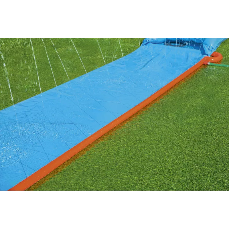 Tobogán acuático de jardín Bestway H2OGO! Tsunami Splash Ramp Single Slide 4,88 m