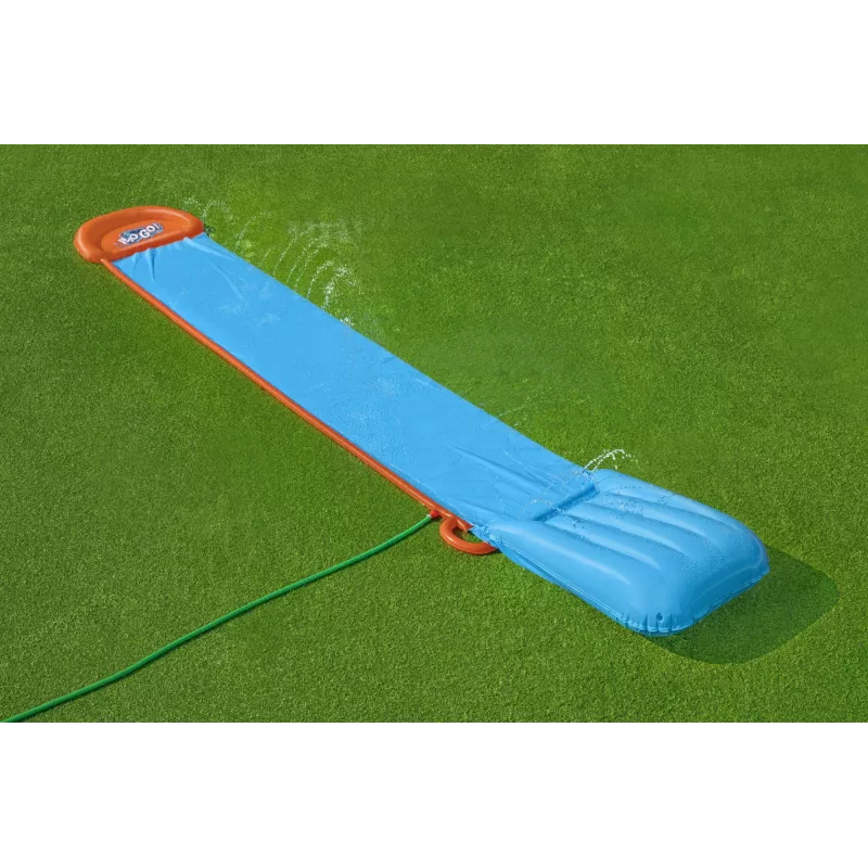 Tobogán acuático de jardín Bestway H2OGO! Tsunami Splash Ramp Single Slide 4,88 m
