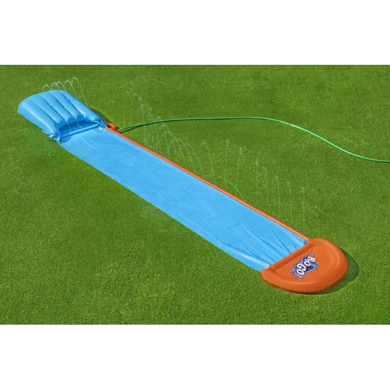 Tobogán acuático de jardín Bestway H2OGO! Tsunami Splash Ramp Single Slide 4,88 m