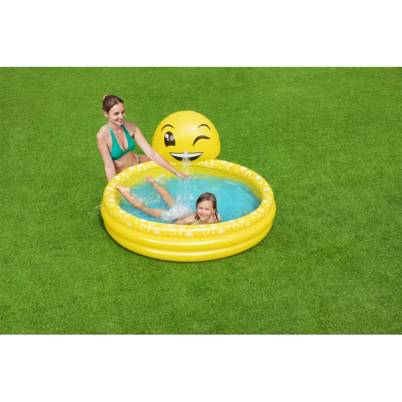 Piscina hinchable Bestway 53081 ovalada 282L para niños a partir de 2 años