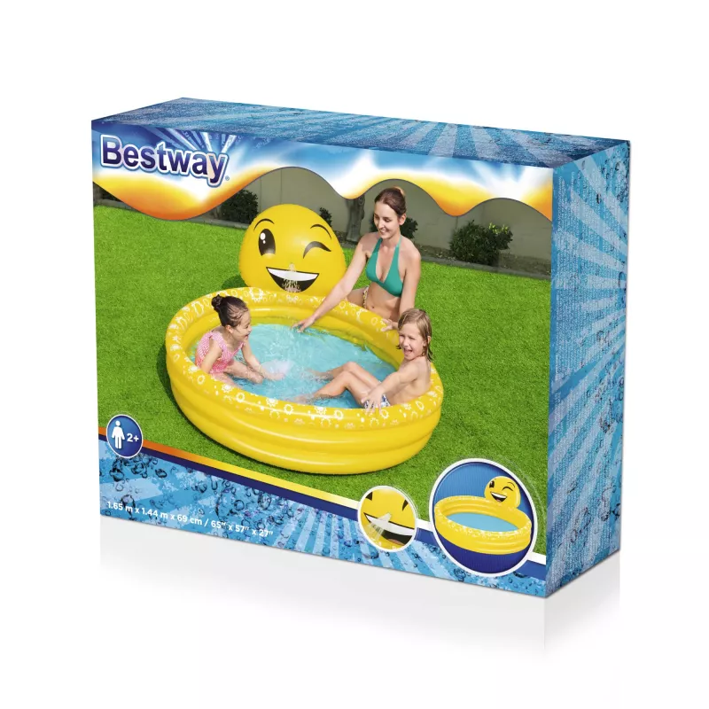Piscina hinchable Bestway 53081 ovalada 282L para niños a partir de 2 años