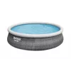 Piscina desmontable Bestway 57372 piscina hinchable redonda 12362 L gris
