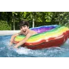 Piscina desmontable Bestway 57372 piscina hinchable redonda 12362 L gris