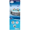 Piscina desmontable Bestway 57372 piscina hinchable redonda 12362 L gris