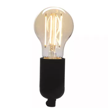 Lámpara inteligente Denver LBF-402 Wi-Fi negra transparente clase energética F