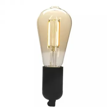 Bombilla inteligente Denver LBF-403 Wi-Fi negra transparente