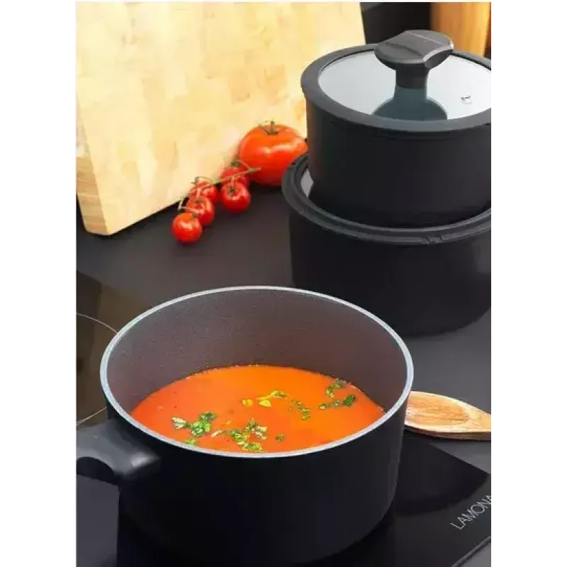 Juego de batería de cocina Russell Hobbs RH02131EU7 3 piezas CrystalTech