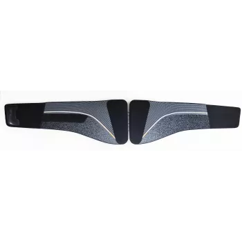 Cinturón de masaje de apoyo lumbar HoMedics negro tela